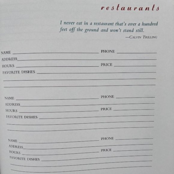 Cooking Journal -New Great Gift -Not Written in -Christmas Holidays Birthdays - Picture 14 of 16